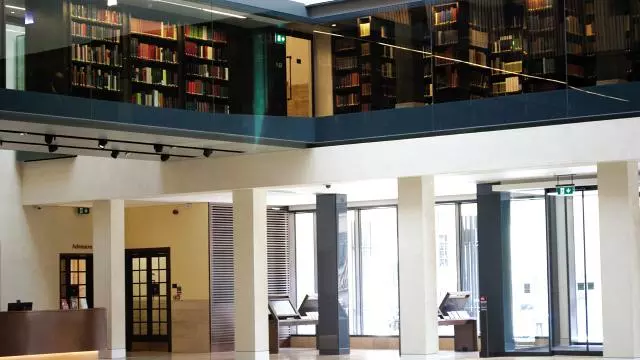 inside the weston library
