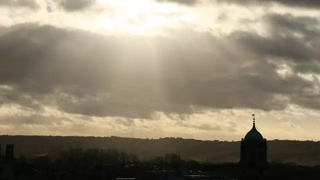 Oxford cloudy skyline