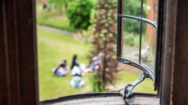 Window at Somerville College