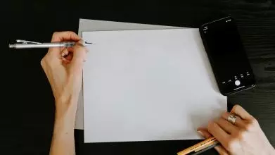 Pen and paper