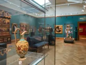 A gallery at the Ashmolean Museum