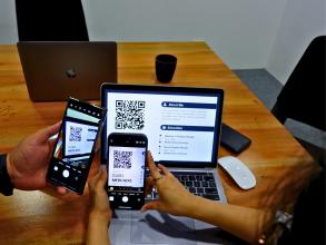 Laptop and mobile phones