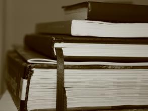 stack of books